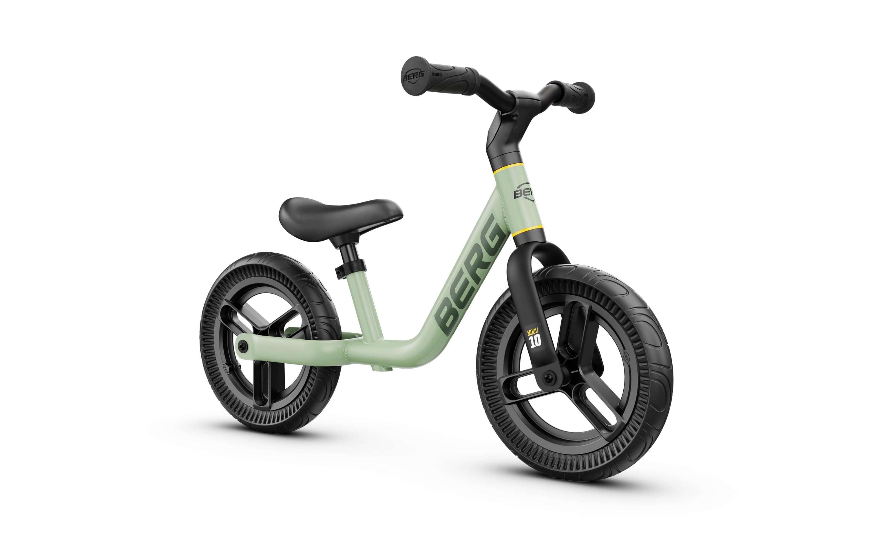 DQB DeQUBE Bicicletta Equilibrio Bimbo 12" - Leggera 2,9kg, Regolabile, Con Adesivi, Verde Menta - 3