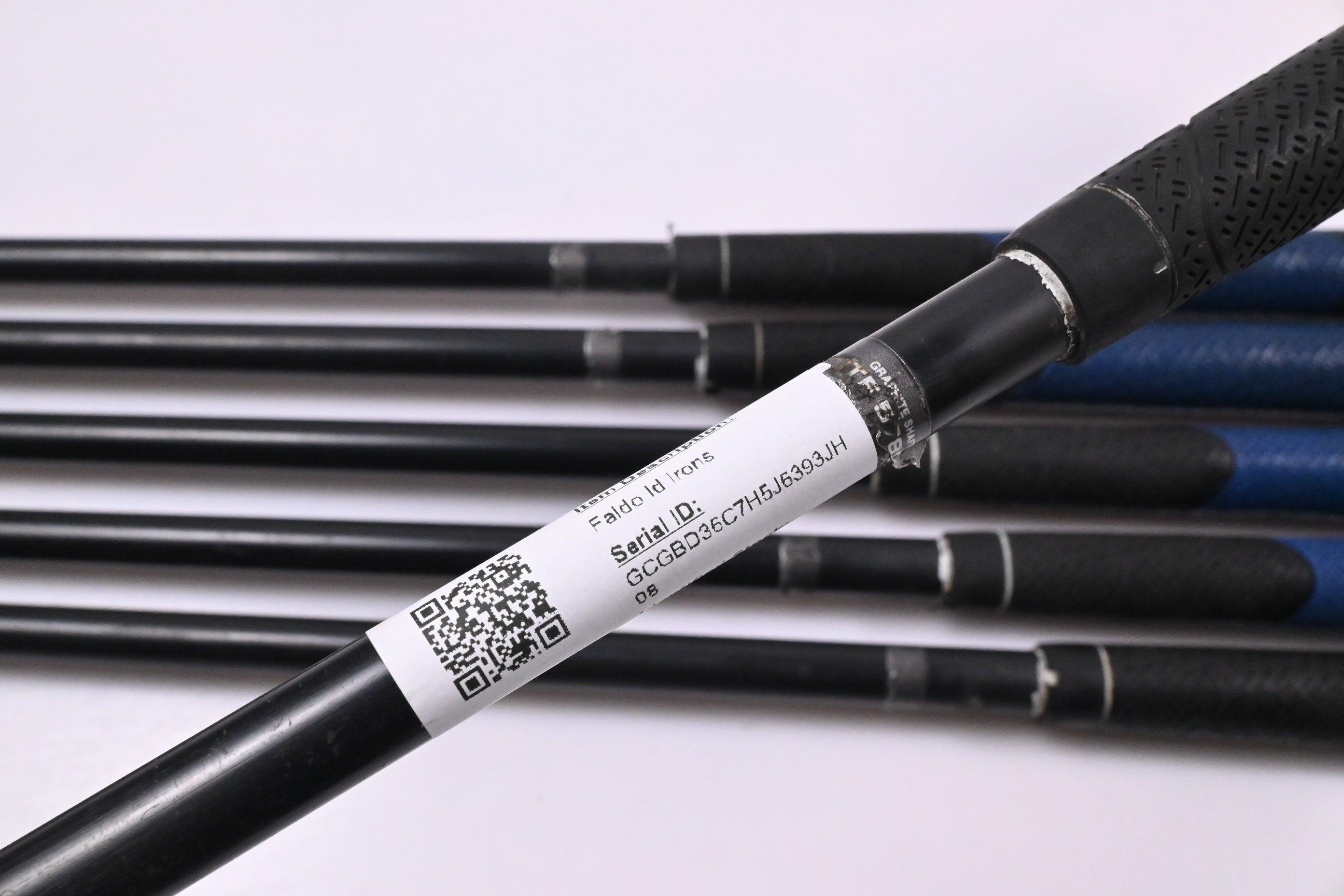 Mizuno Faldo Id Irons / 3-8i / Regular Flex Mizuno Graphite Shafts