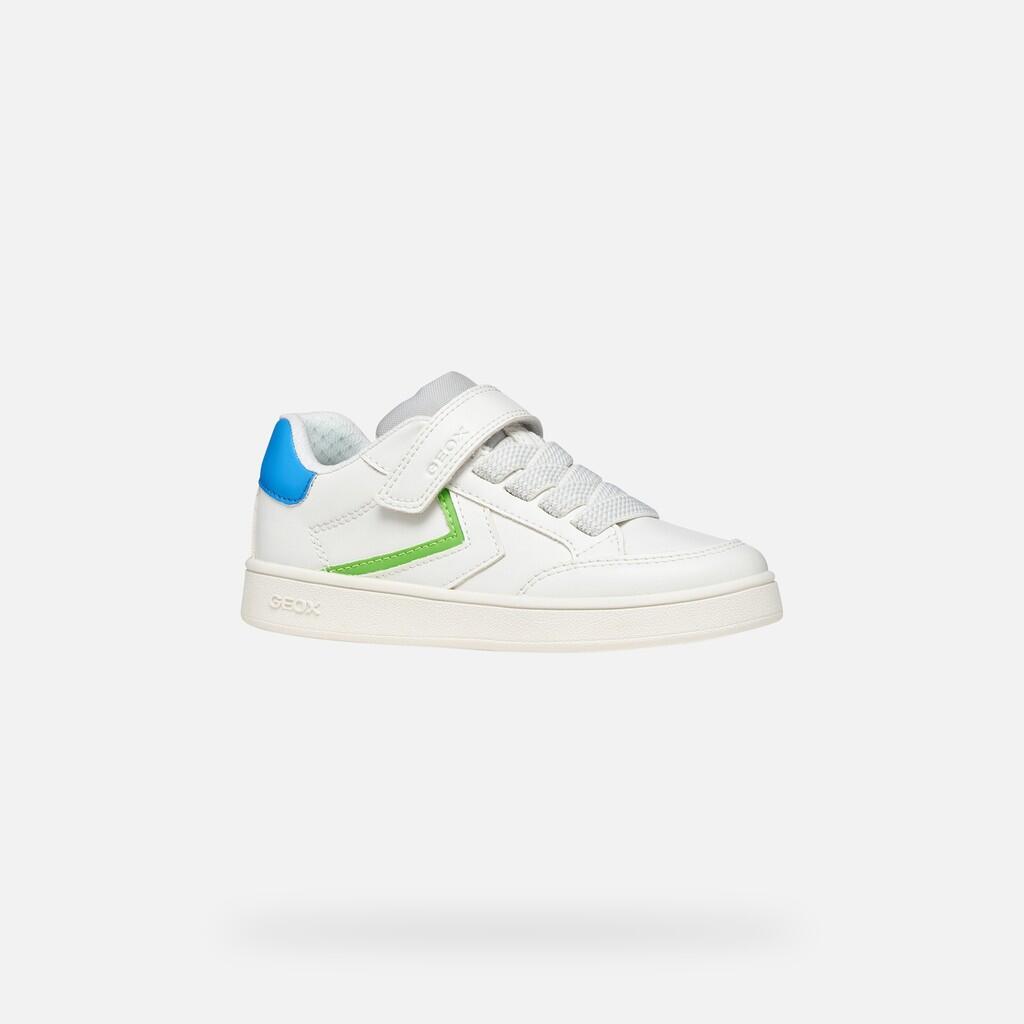 Baskets Garçon ECLYPER BOY Blanc/Vert Clair 4/7
