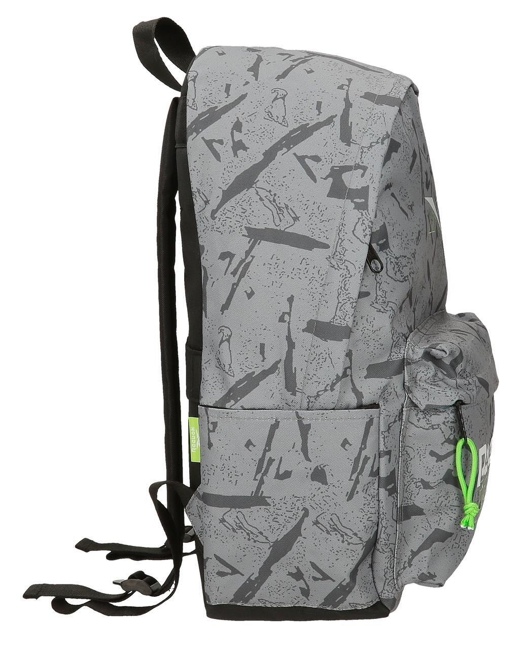 Mochila escolar Reebok Roswell 45 cm Cinzento 4/5