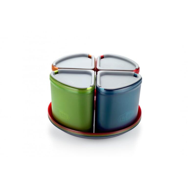 GSI Zestaw naczyń INFINITY 4 PERSON COMPACT TABLES 3/4