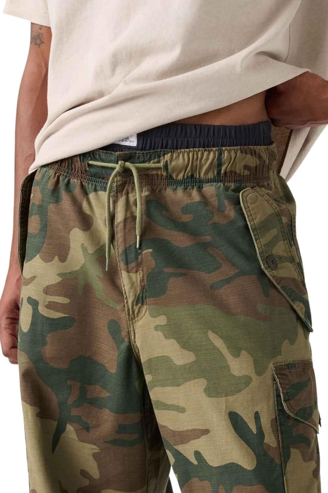 Herren - cargohose - relaxed camouflage 5/7