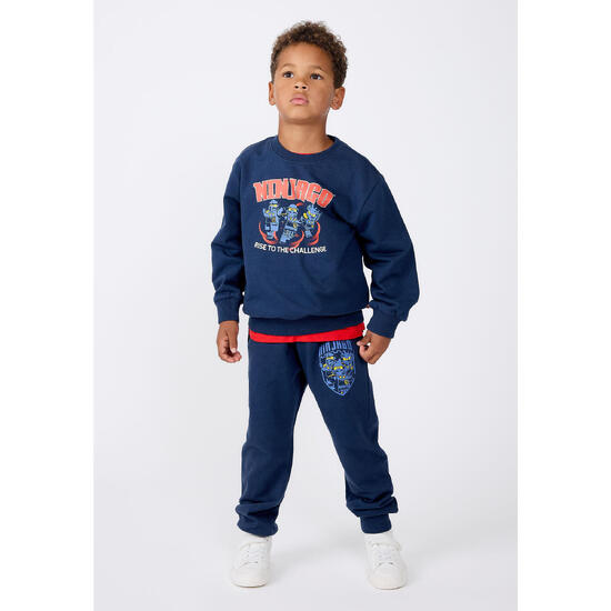 Spodnie Dresowe Chłopięce LEGO Ninjago Pino303 Granatowe