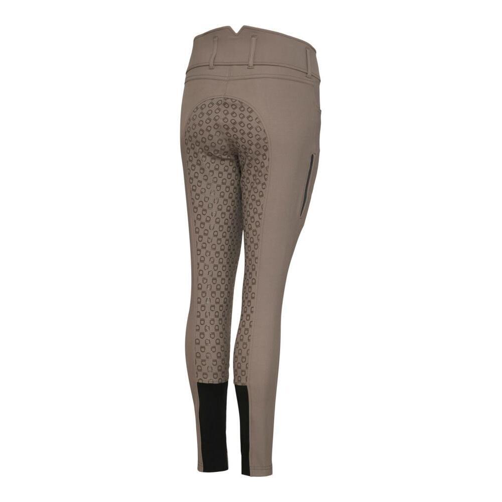 Pantalón equitación de talle alto para mujer con bolsillo Equipage Andalouse FG 2/2