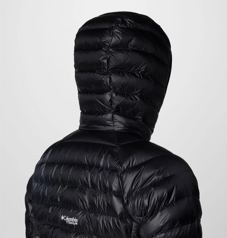 COLUMBIA Kurtka puchowa damska Arctic Crest Down Hooded Jacket black-L 6/7