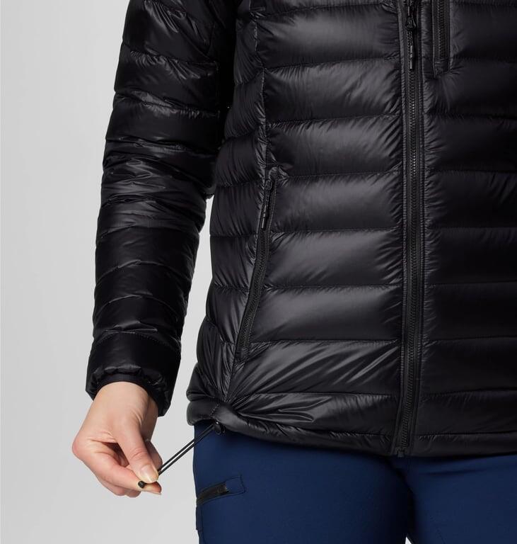 COLUMBIA Kurtka puchowa damska Arctic Crest Down Hooded Jacket black-L 7/7
