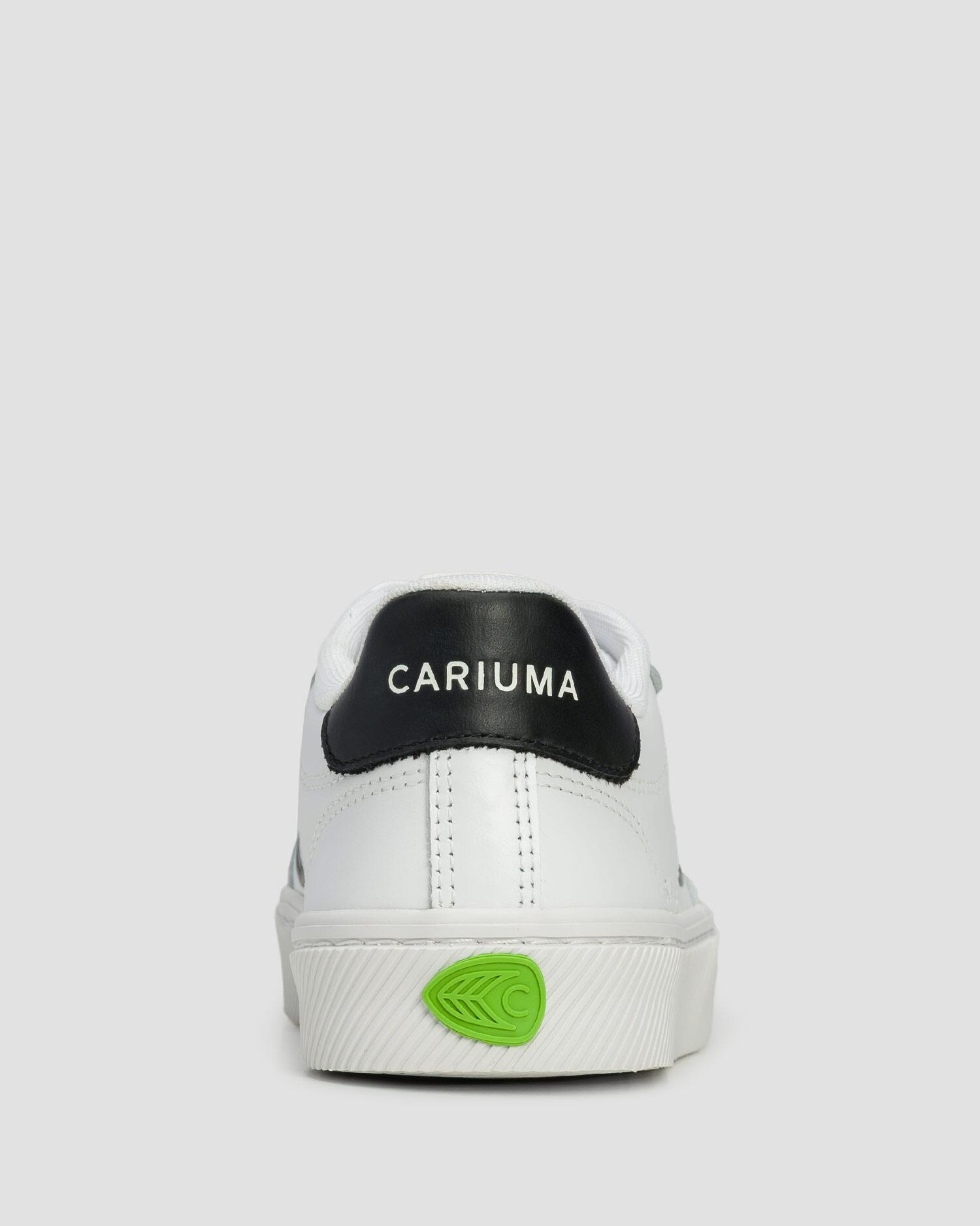 Sneakersy Cariuma Salvas White Leather Black Logo Unisex 6/7