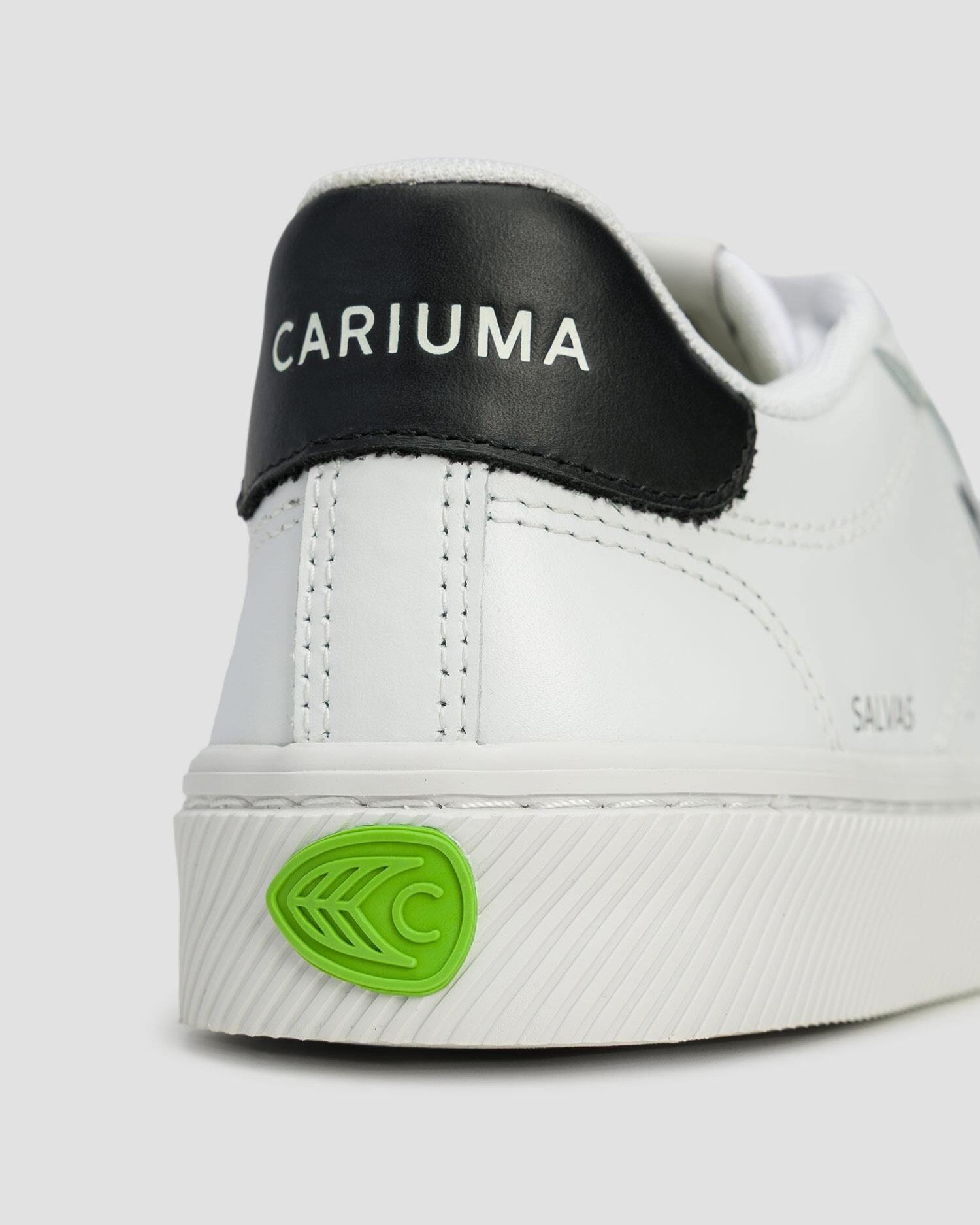 Sneakersy Cariuma Salvas White Leather Black Logo Unisex 7/7