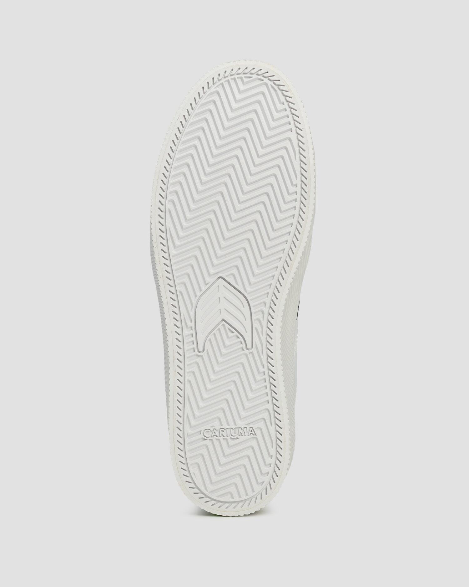 Sneakersy Cariuma Salvas White Leather Black Logo Unisex 5/7