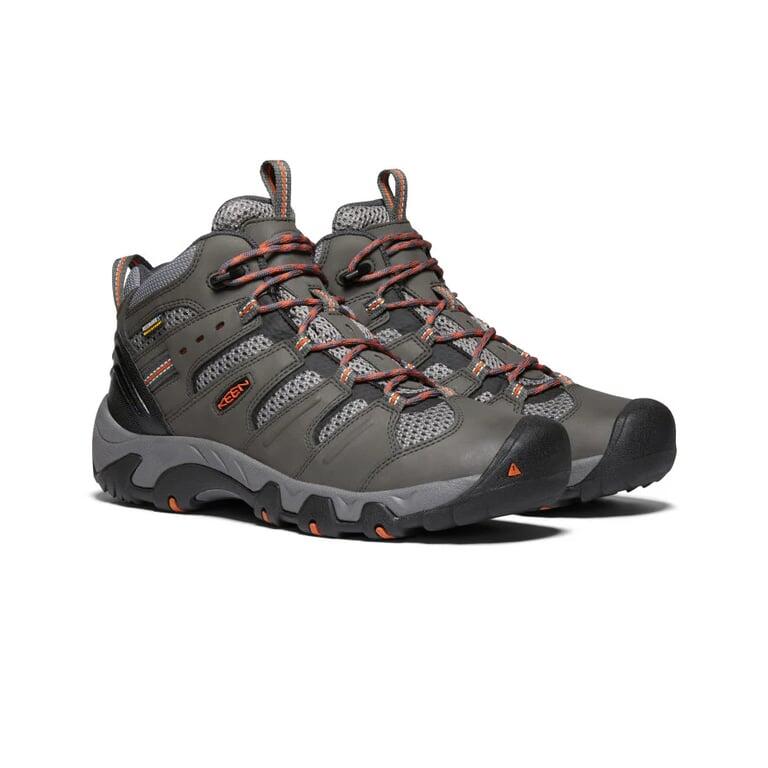 KEEN Buty trekkingowe męskie Koven Mid Wp magnet/fired brick r.42.5 2/5