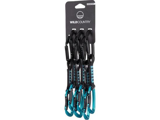 Schnellzug-Set Wildsport 6x12cm schwarz/türkis