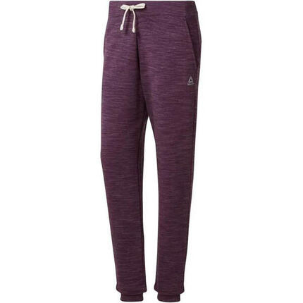Spodnie damskie Reebok TE Marble Pant fioletowe
