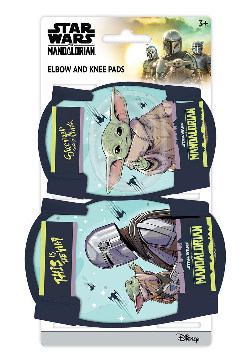 Knie- und Ellbogenschützer Mandalorian, mintgrün 2/2