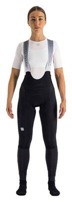 Lange Radhose mit Trägern Women Sportful Total Comfort Schwarz