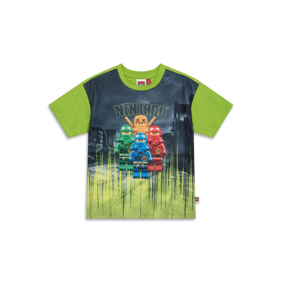 Koszulka Chłopięca LEGO Ninjago Taj311 Limonkowa