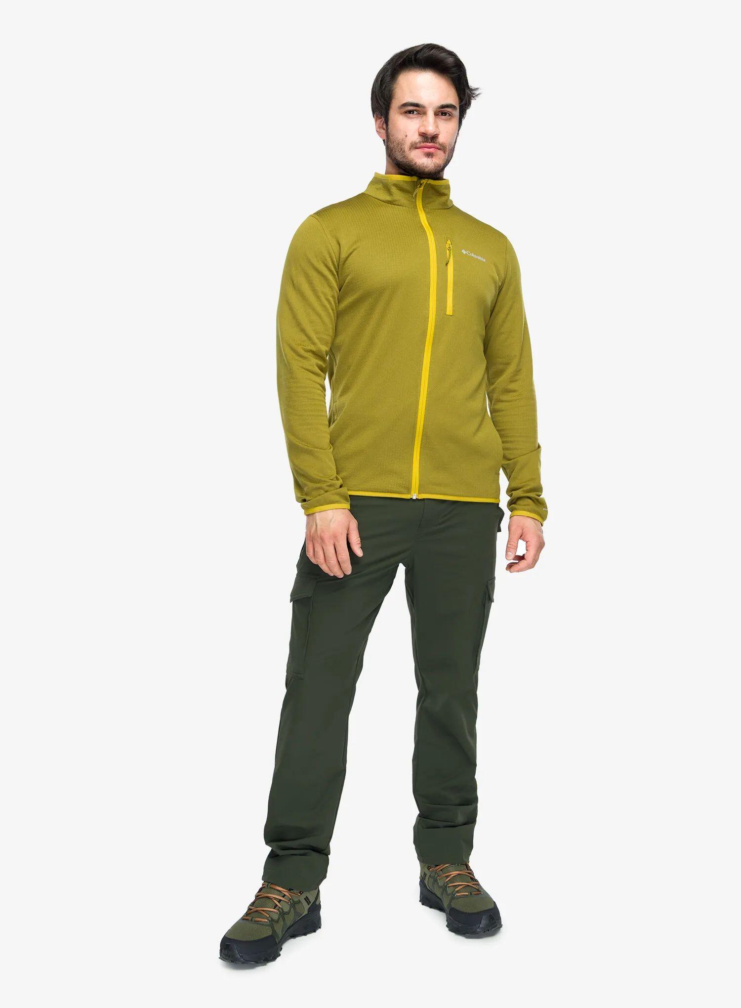 Bluza bez kaptura męska Columbia Essential Hike Grid Fleece Full Zip 3/7