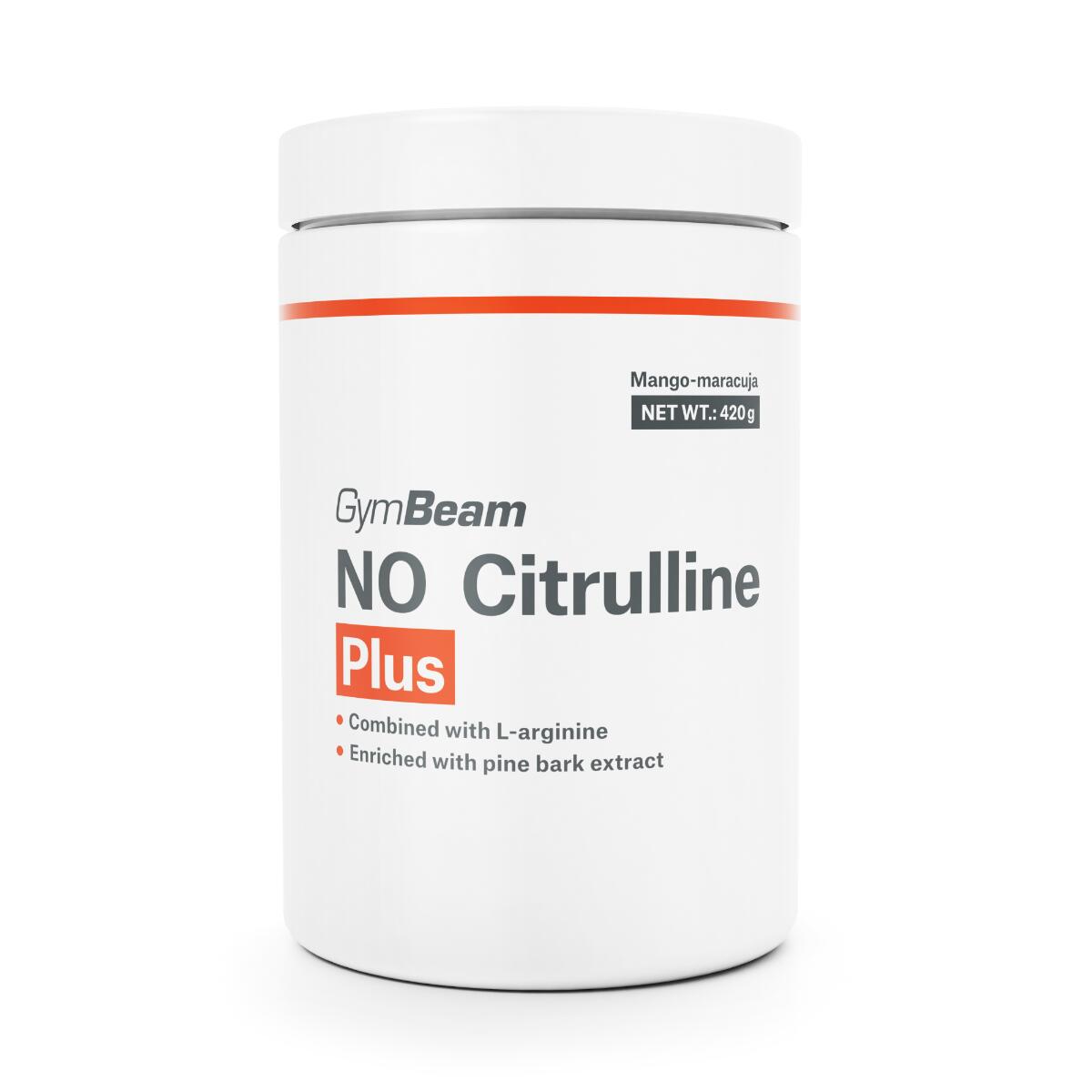 GYMBEAM Pre-workout NO Citrulin Plus prášek bez cukru 420 g