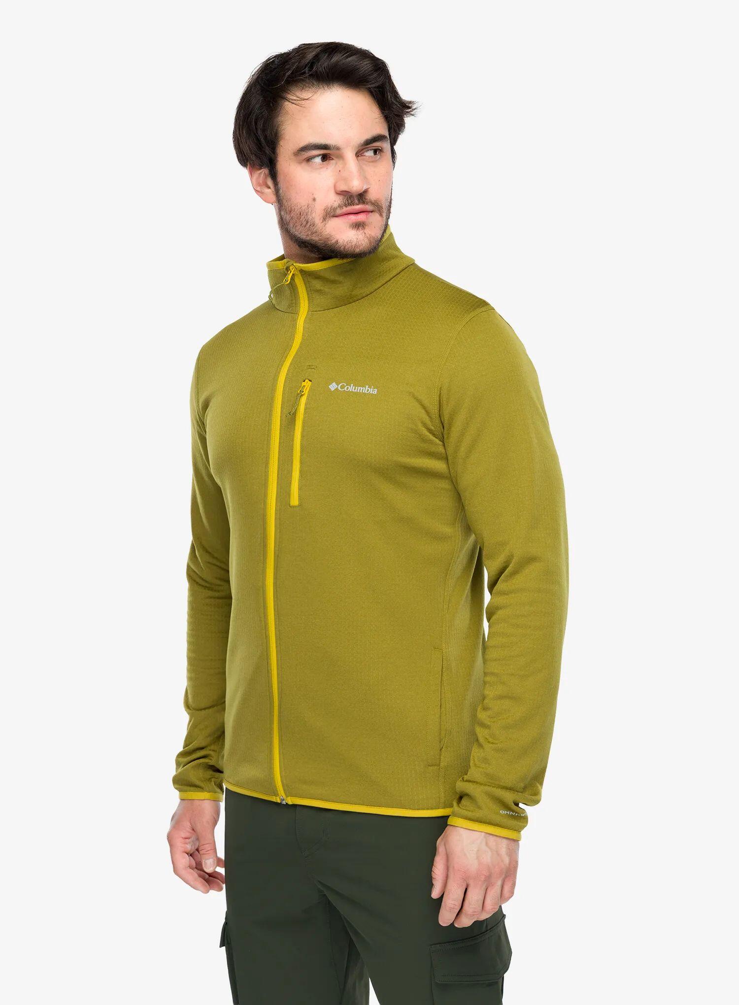 Bluza bez kaptura męska Columbia Essential Hike Grid Fleece Full Zip 7/7