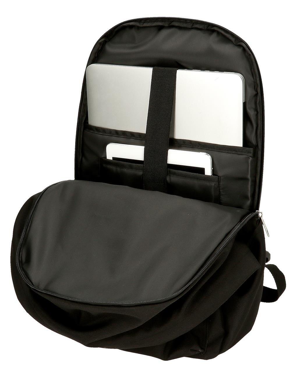Sac à dos scolaire porte-ordinateur Reebok Boston 44 cm Noir 3/5