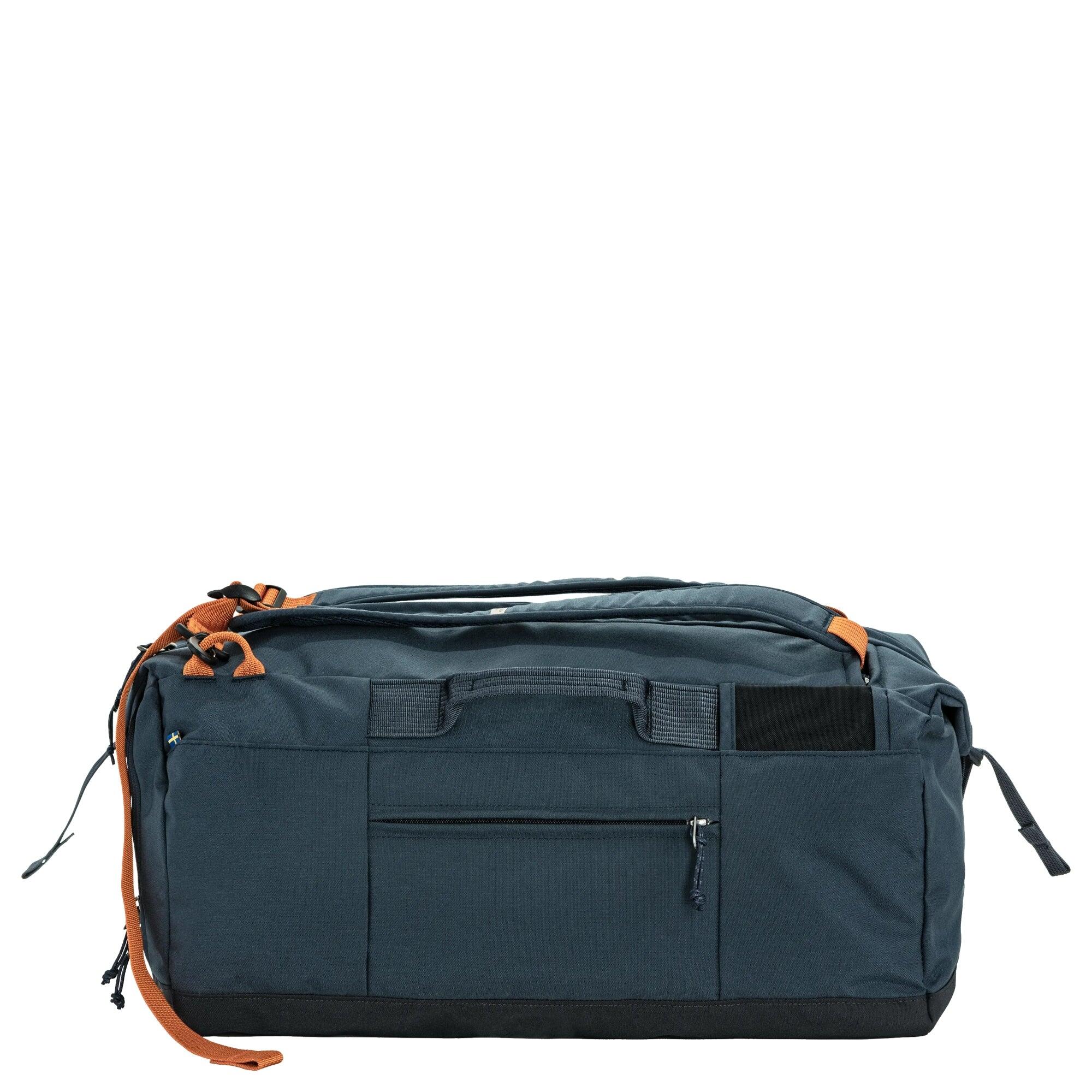 Bolsa Azul Fjallraven Farden Diffel 50L Navy Resistente al Agua y Duradera 3/4