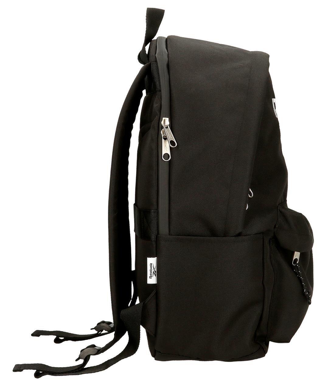 Sac à dos scolaire porte-ordinateur Reebok Boston 44 cm Noir 4/5
