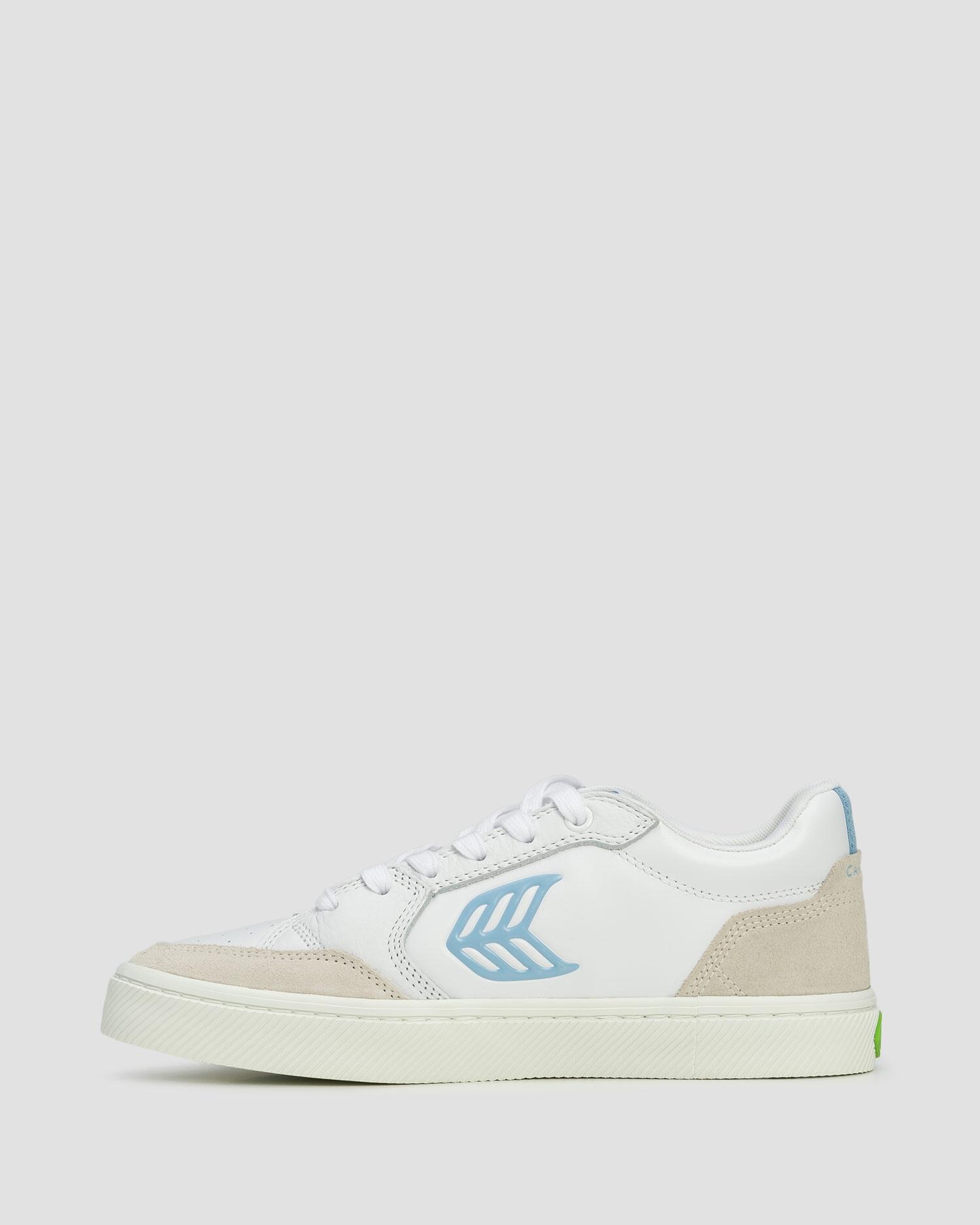 Sneakersy skórzane damskie Cariuma Valley White Leather Suede 3/7