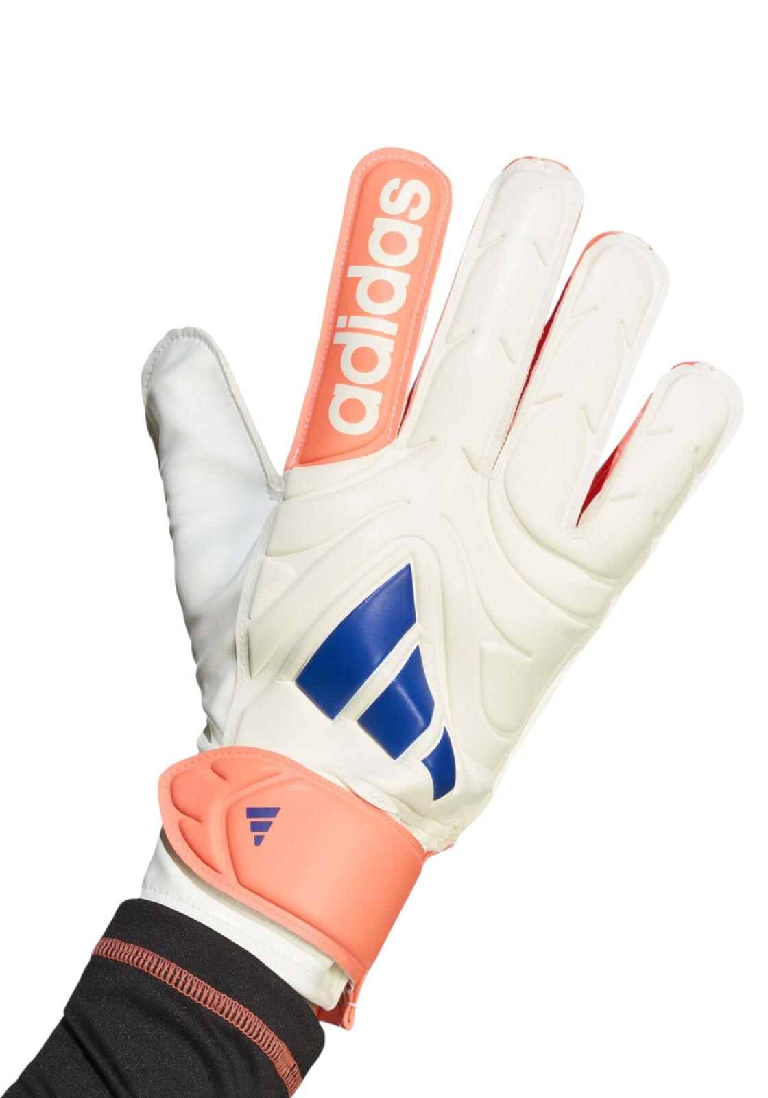 ADIDAS Copa Glove Club - Guantes de portero, blanco y naranja 2/7