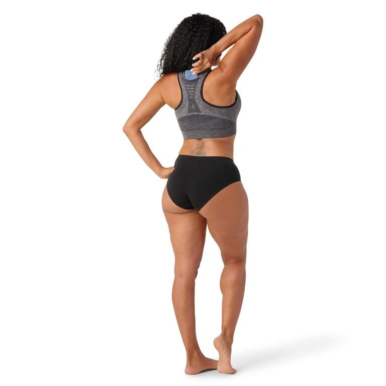 SMARTWOOL Biustonosz Women's Intraknit Racerback Bra black heather-S 2/3