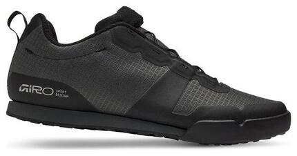 Chaussures VTT pour Pédale Plate Giro Tracker Fastlace Noir