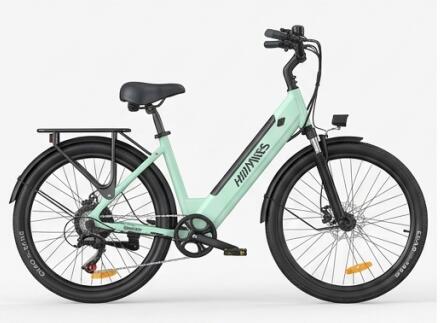 Bicicletta elettrica da città HillMiles MileCity1, 26 pollici, Shimano 7 velocit 3/6