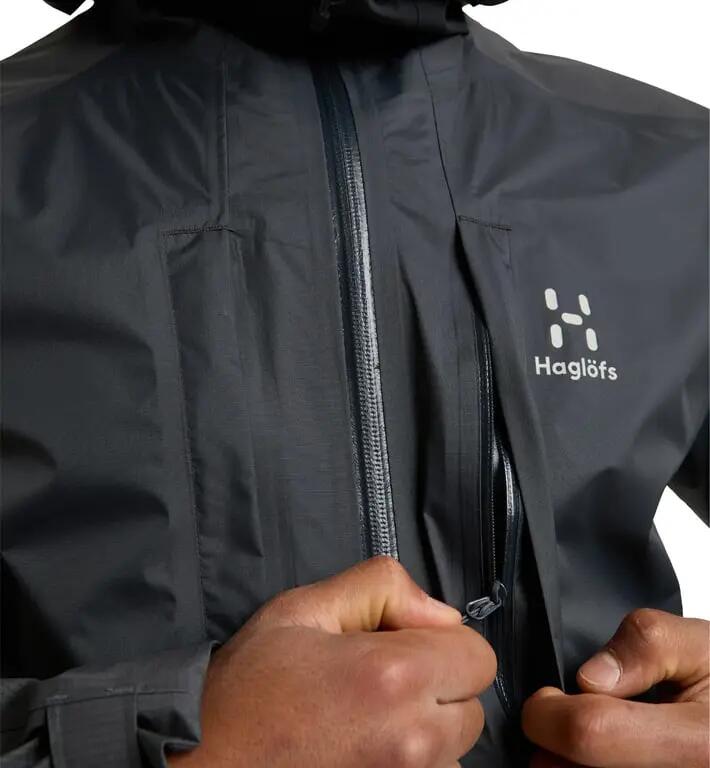 HAGLOFS Kurtka męska L.I.M Rugged GTX Jacket Men magnetite-S 6/7