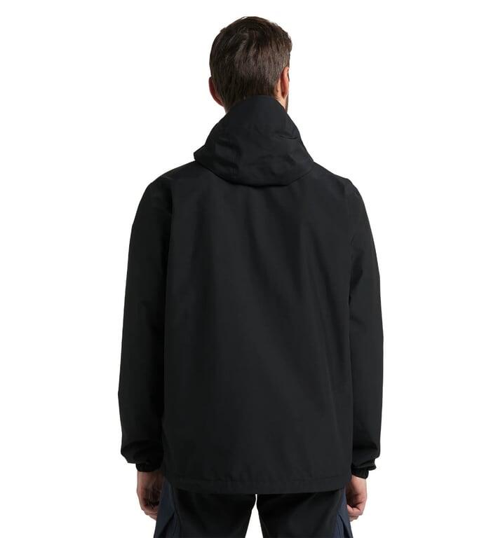 HAGLOFS Kurtka męska BETULA GTX JACKET MEN True Black2-S 2/7