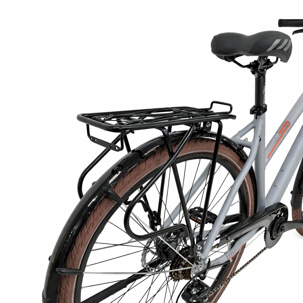 Segunda vida, Bicicleta de trekking Kreidler 52856 - 28 pulgadas, M, gris 4/7
