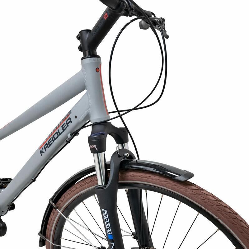 Bicicleta Trekking Kreidler 52856 - 28 inch, M, Gri