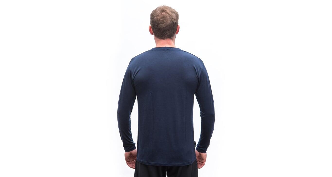 SENSOR Koszulka męska Merino Active Outside Tee LS Men deep blue-M 2/6
