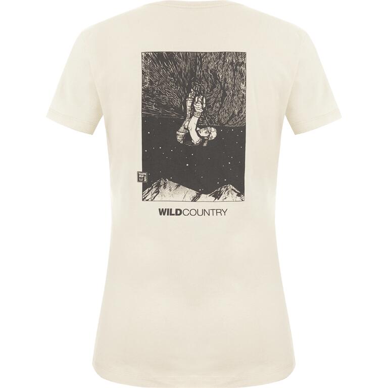 WILD COUNTRY Koszulka damska Stamina W T-shirt moonstone r.M 2/3