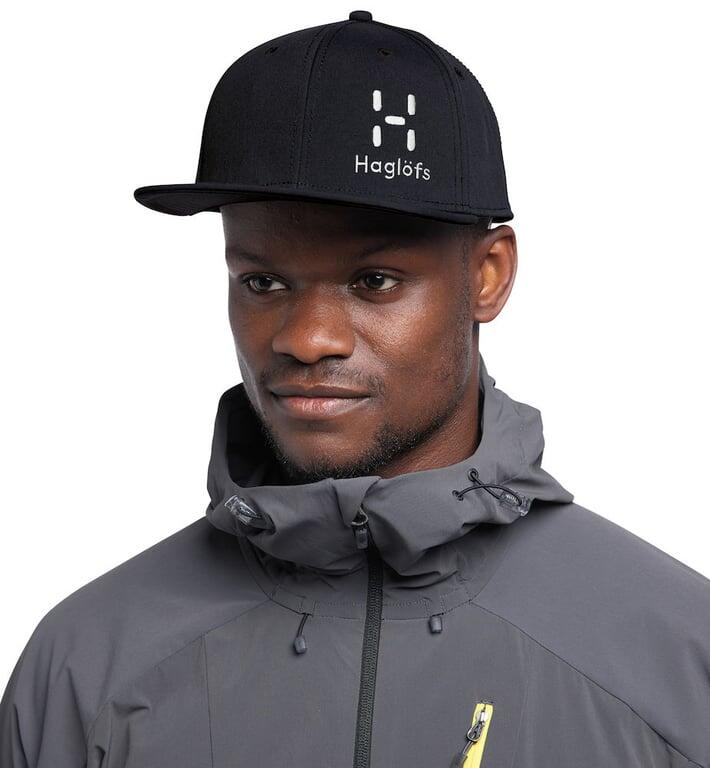 HAGLOFS Czapka z daszkiem HAGLÖFS LOGO CAP true black-S/M 5/5