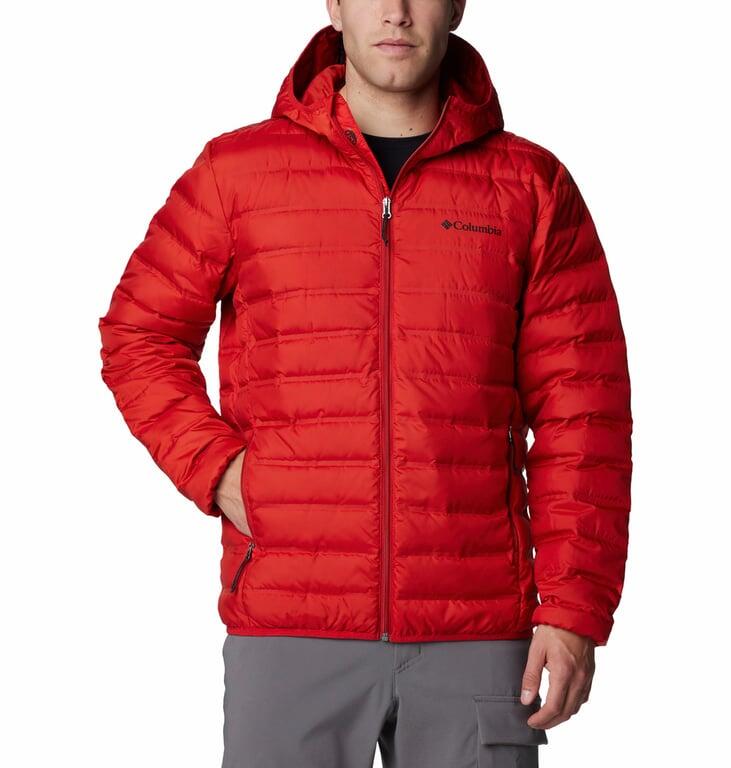 COLUMBIA Kurtka puchowa męska Lake 22 II Down Hooded Jacket sail red-S