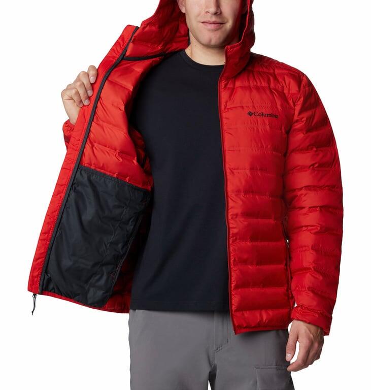 COLUMBIA Kurtka puchowa męska Lake 22 II Down Hooded Jacket sail red-S 6/6
