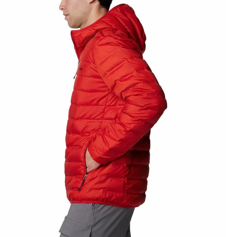 COLUMBIA Kurtka puchowa męska Lake 22 II Down Hooded Jacket sail red-S 3/6