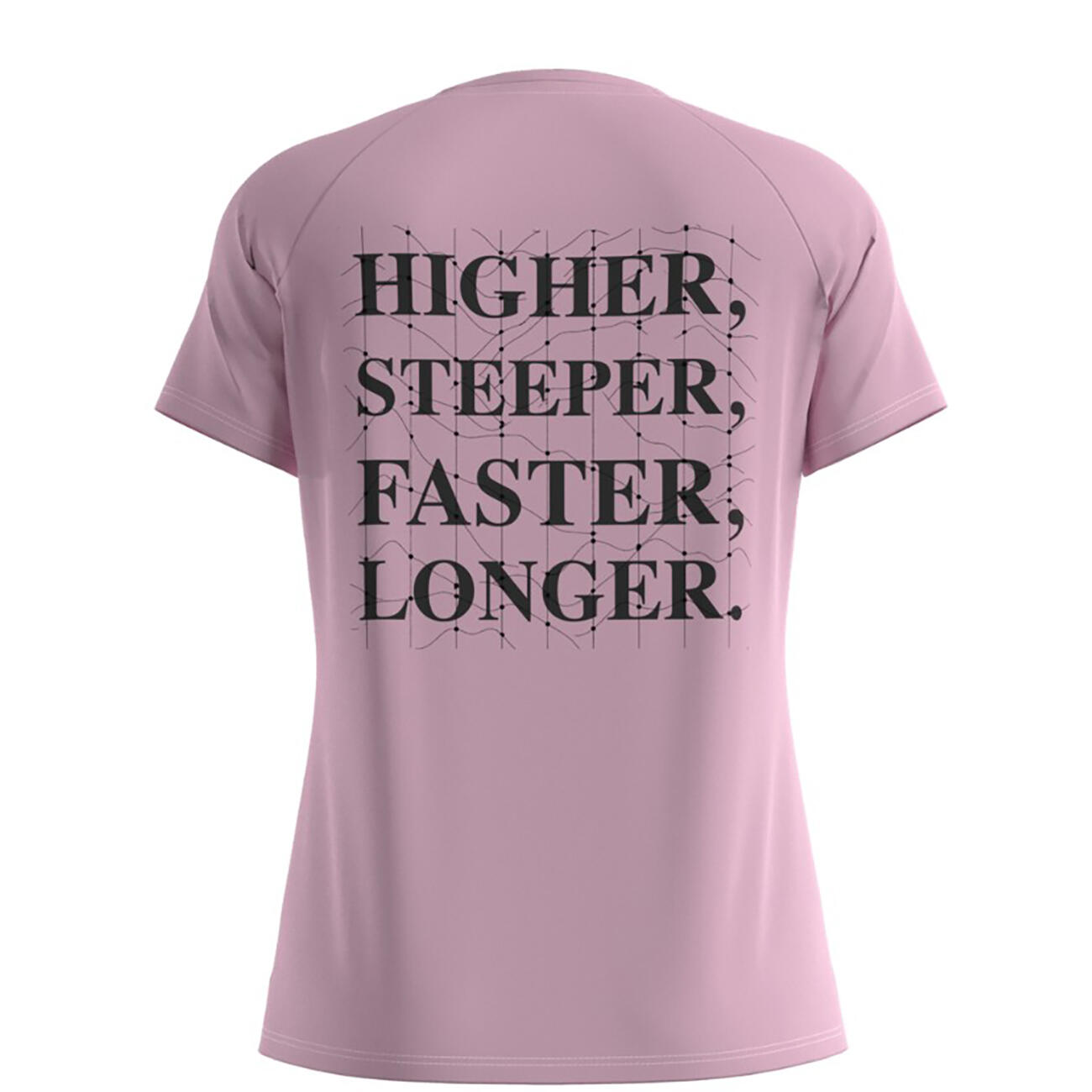 ODLO Odlo T-shirt crew neck s/s ESSENTIAL PRINT Sportshirt HYPERROZE M 2/7