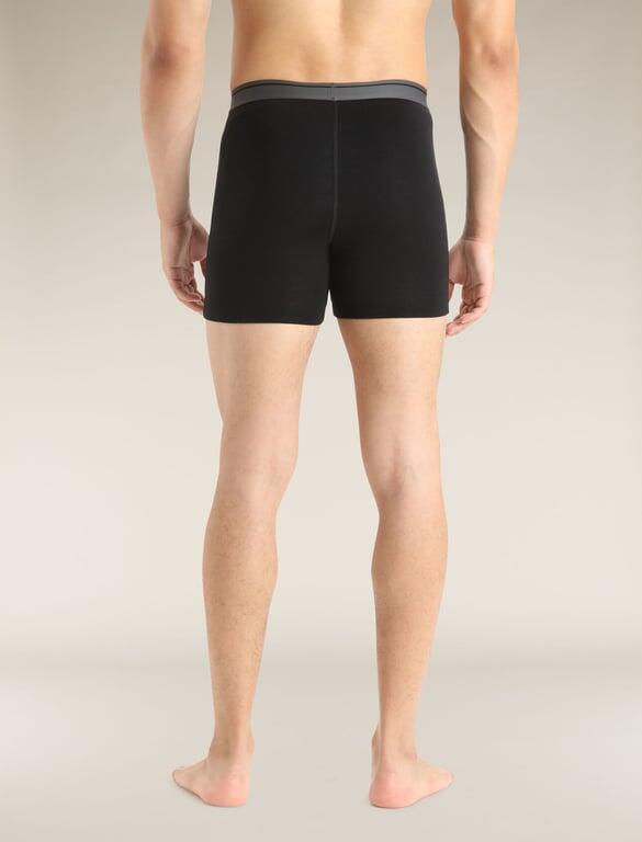 ICEBREAKER Bokserki męskie M Anatomica Boxers black-XL 2/4