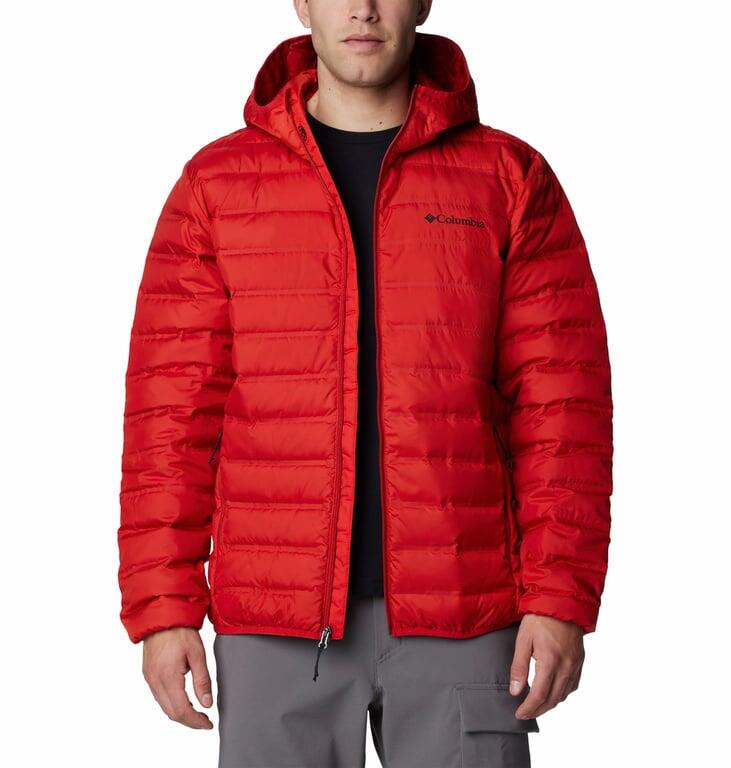 COLUMBIA Kurtka puchowa męska Lake 22 II Down Hooded Jacket sail red-S 5/6