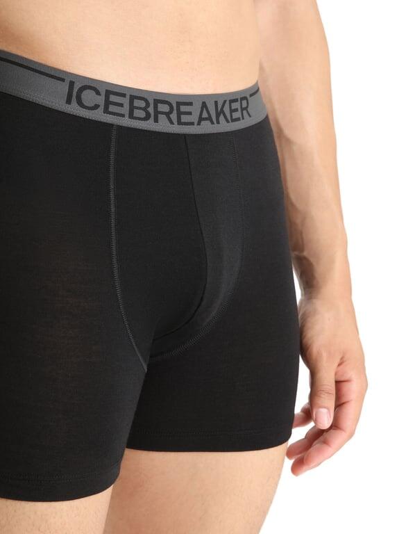 ICEBREAKER Bokserki męskie M Anatomica Boxers black-XL 4/4