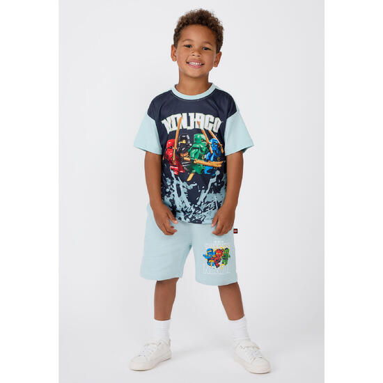 Koszulka Chłopięca LEGO Ninjago Taj310 Turkusowa