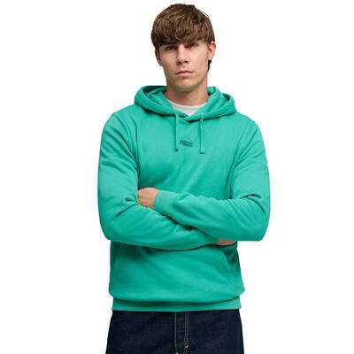 Puma ess no.1 logo centered hoodie heren groen