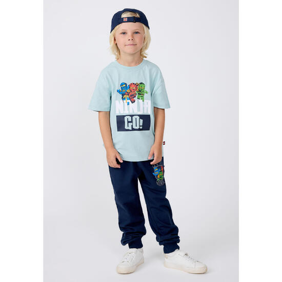 Koszulka Chłopięca LEGO Ninjago Taj302 Turkusowa