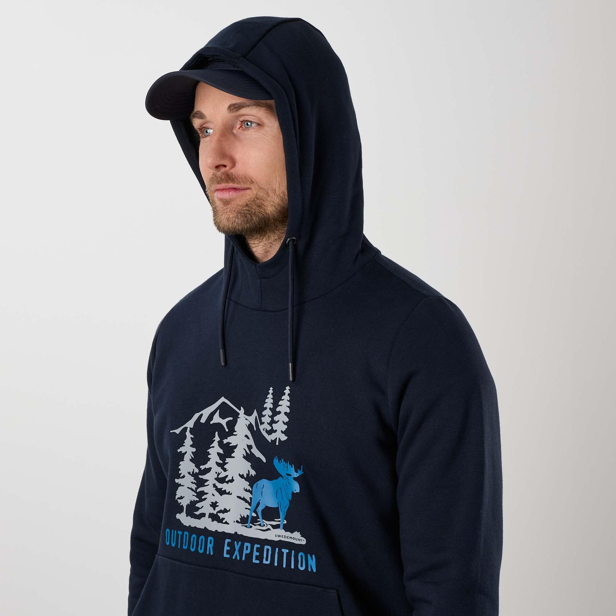 Sweat à capuche randonnée homme Forest Hood 5/7