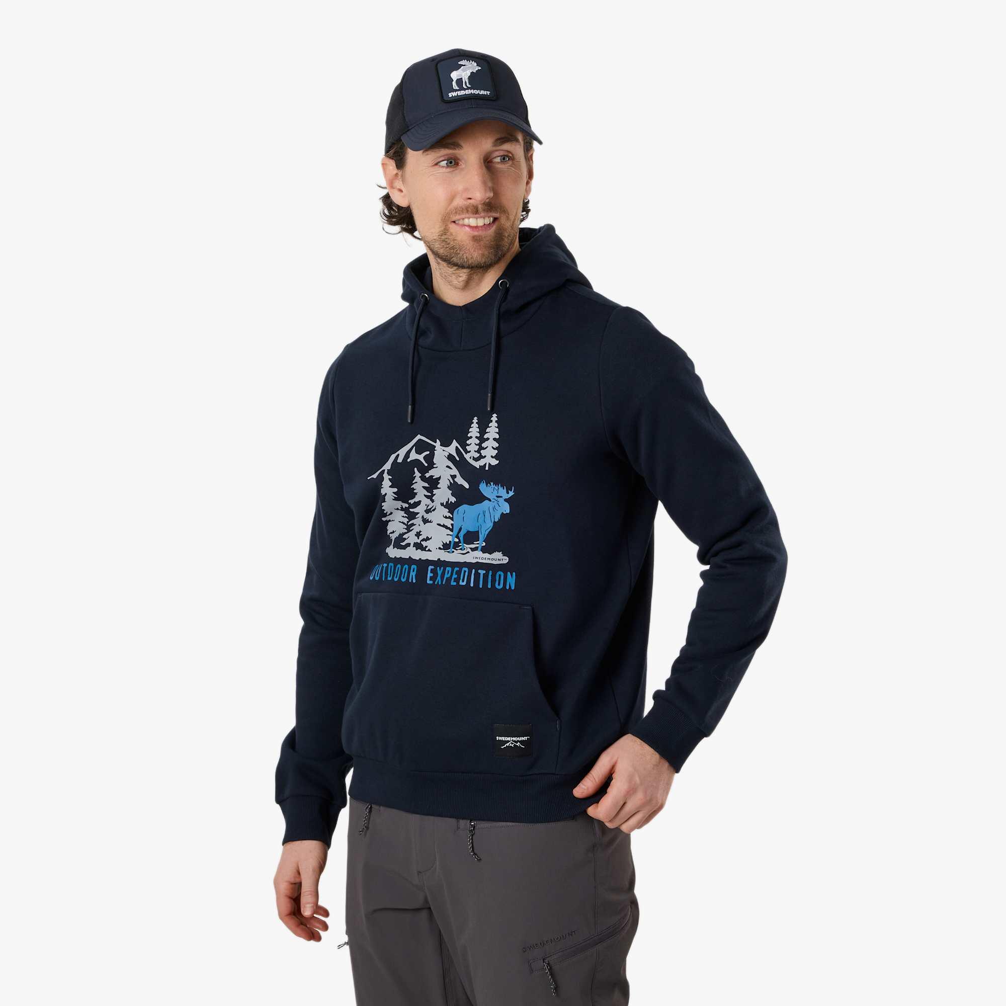 Sweat à capuche randonnée homme Forest Hood 4/7