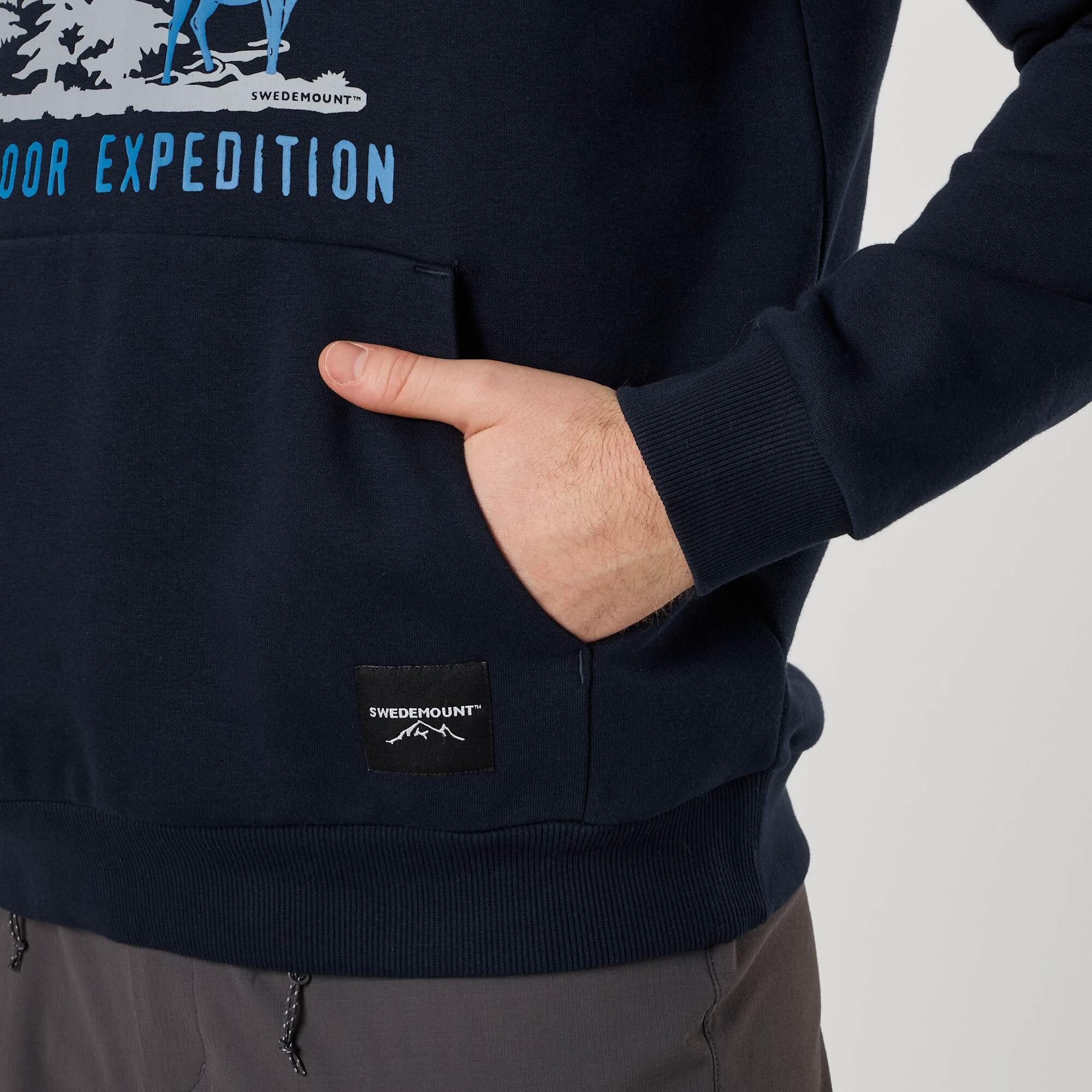 Sweat à capuche randonnée homme Forest Hood 6/7